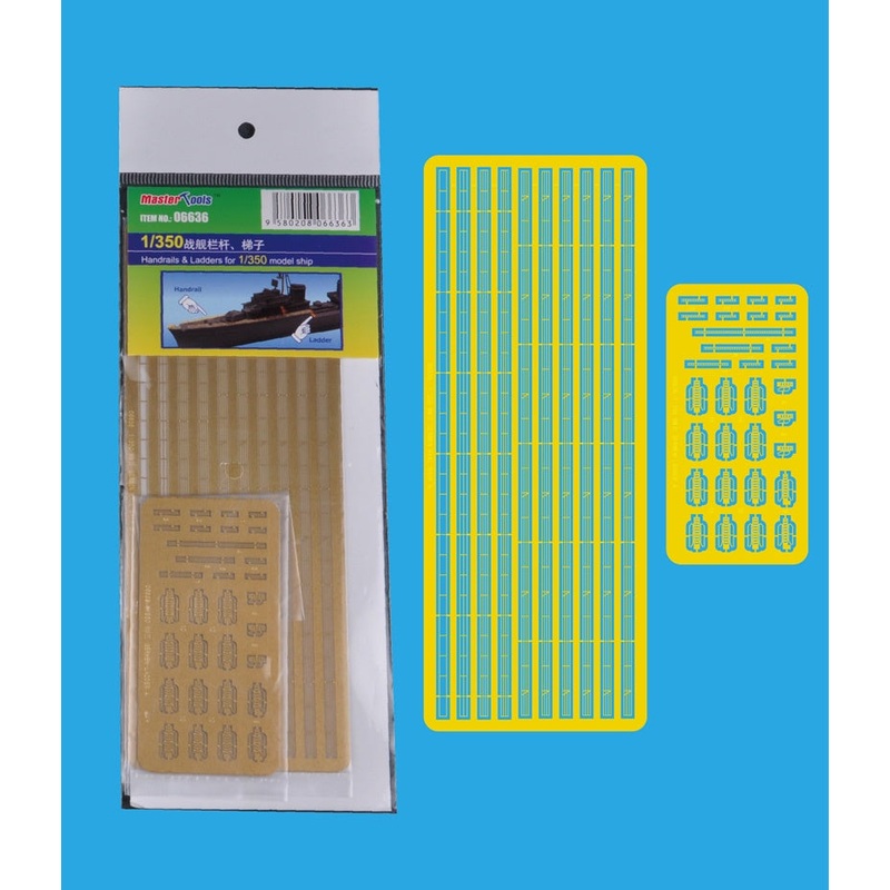 Master Tools - Handrails & Ladders for 1/350 Model Ships (Etch parts)