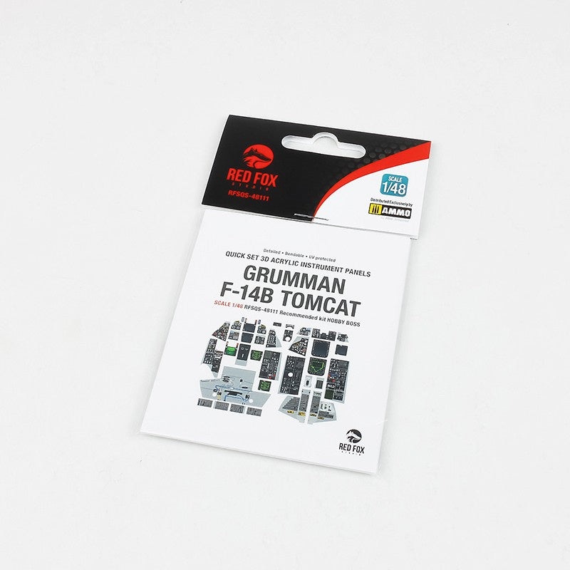 Red Fox Studio 48111 - 1/48 Grumman F-14B Tomcat (for Hobby Boss kit)