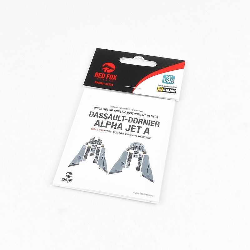 Red Fox Studio 48204 - 1/48 Dassault-Dornier Alpha Jet A (for Kinetic kit)