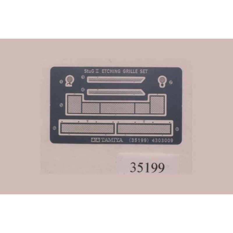 Tamiya - 1/35 Stug III Photo Etched Grille