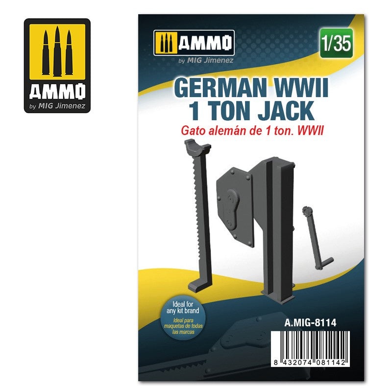 AMMO 8114 - 1/35 German WWII 1 ton Jack (Resin)
