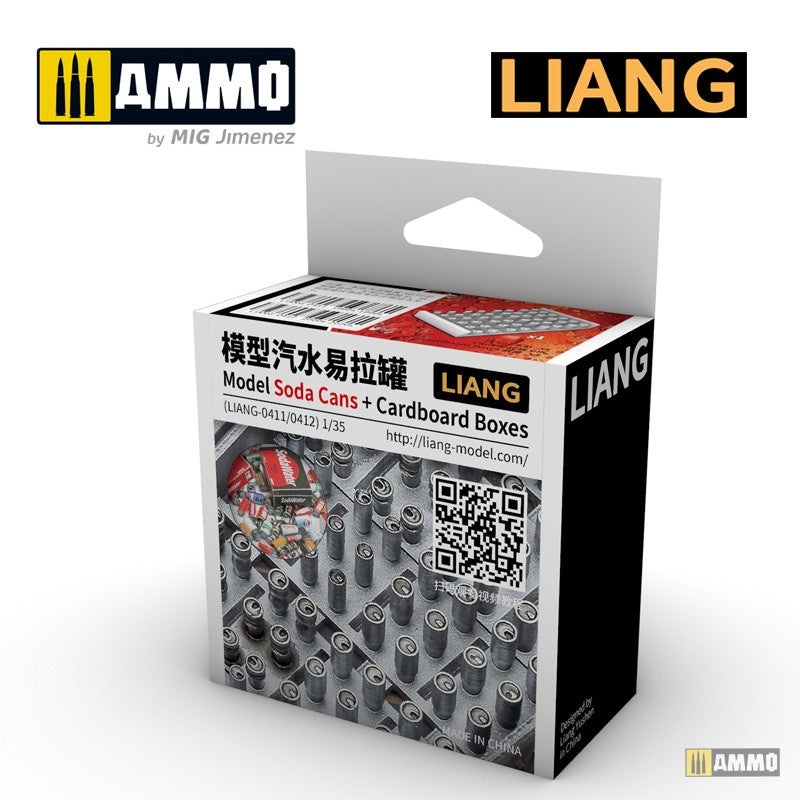 LIANG - Model Soda Cans + Cardboard Boxes 2000s-2020s