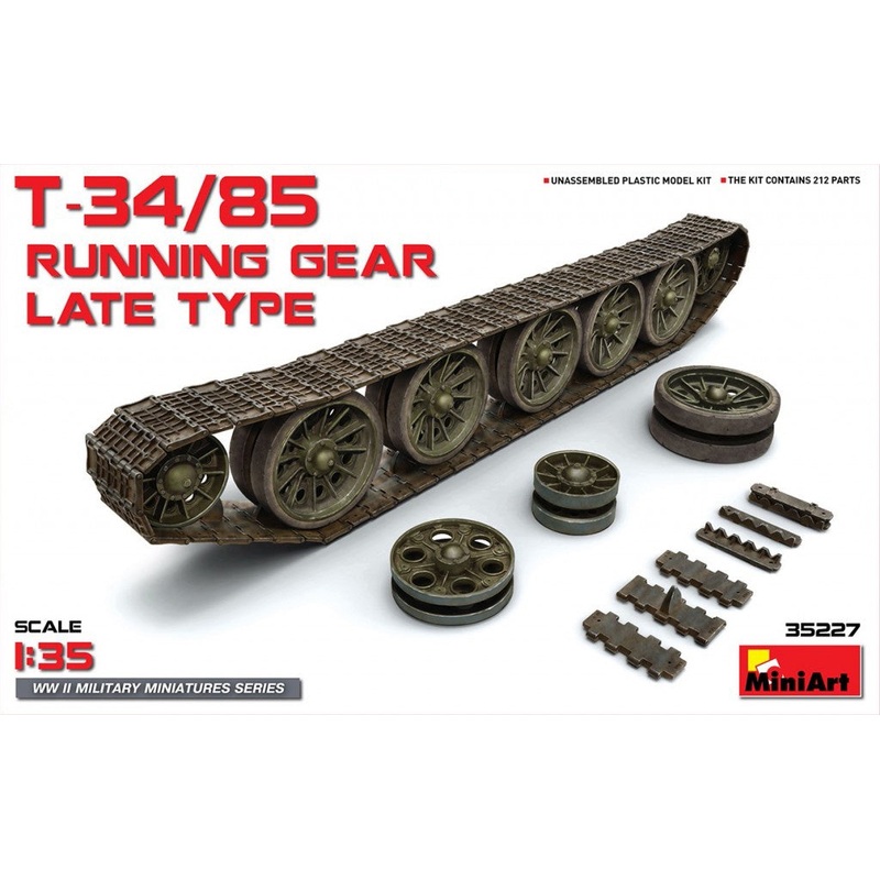 Miniart - 1/35 T-34/85 Running Gear Late