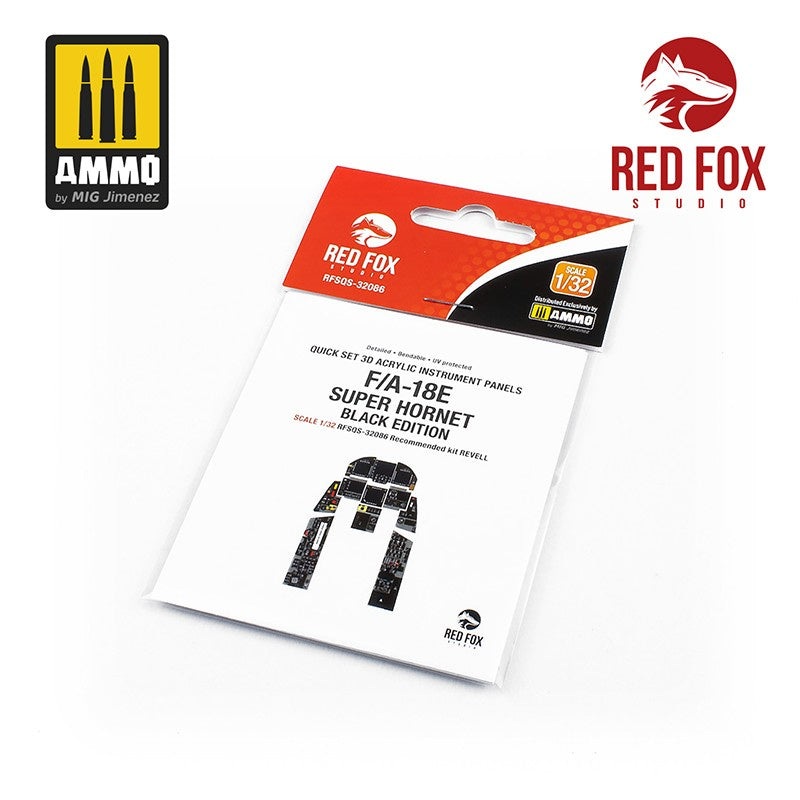 Red Fox Studio 32086 - 1/32 F/A-18E Super Hornet BE (for Revell kit)
