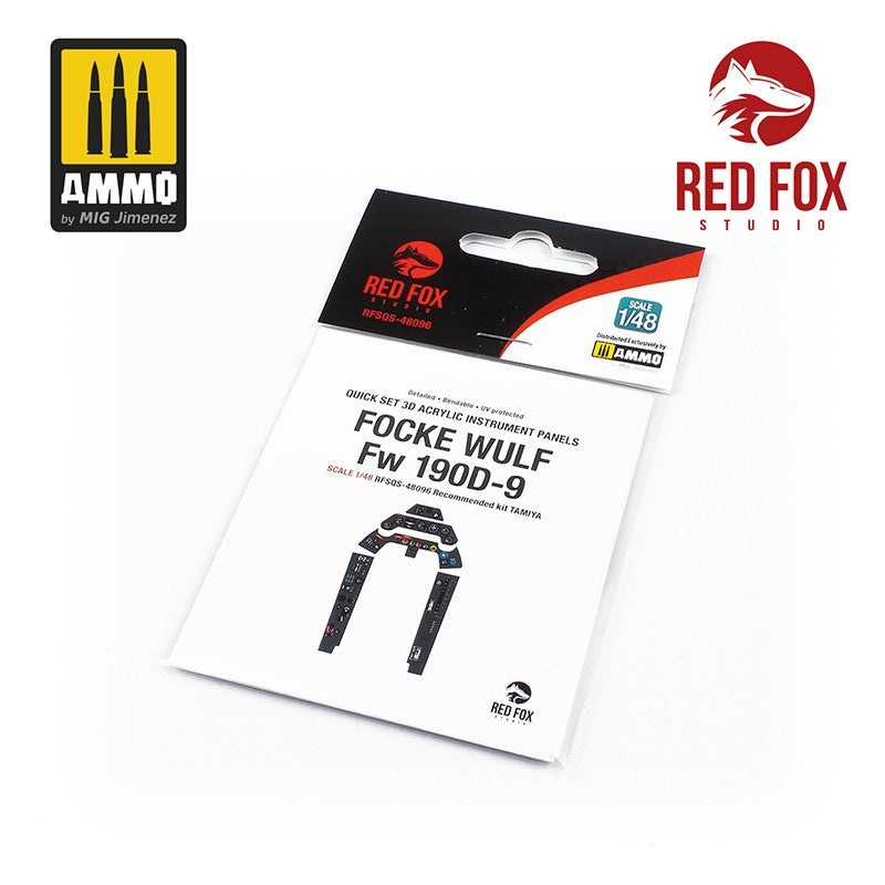 Red Fox Studio 48096 - 1/48 Focke Wulf Fw 190D-9 (for Tamiya kit)