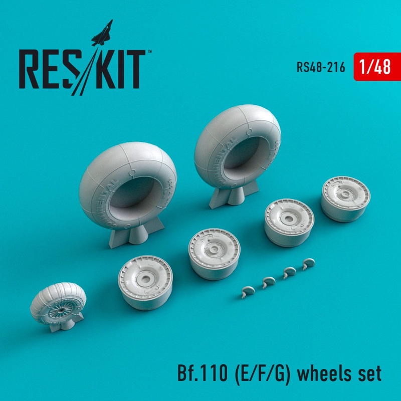 Reskit - 1/48 Bf.110 (E/F/G) Wheels Set (RS48-0216)