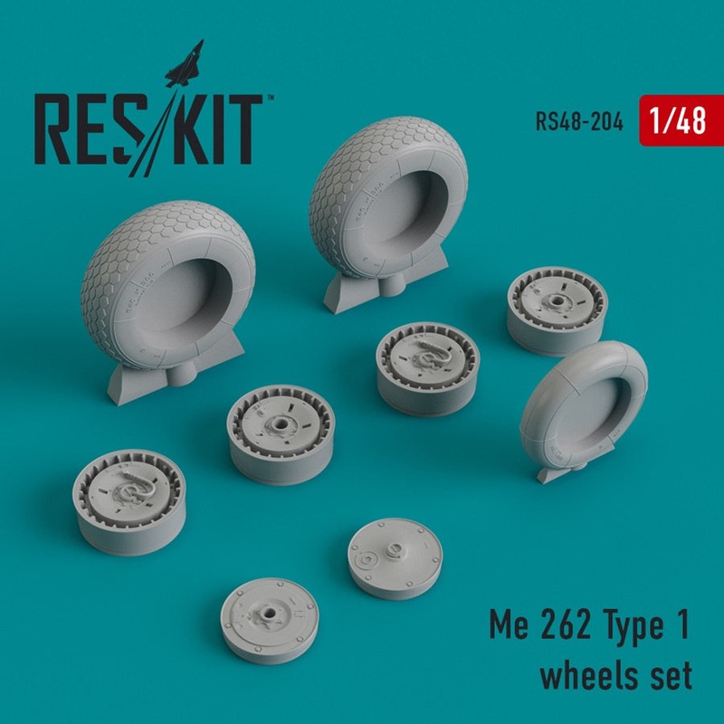 Reskit - 1/48 Me.262 Type 1 Wheels Set (RS48-0204)