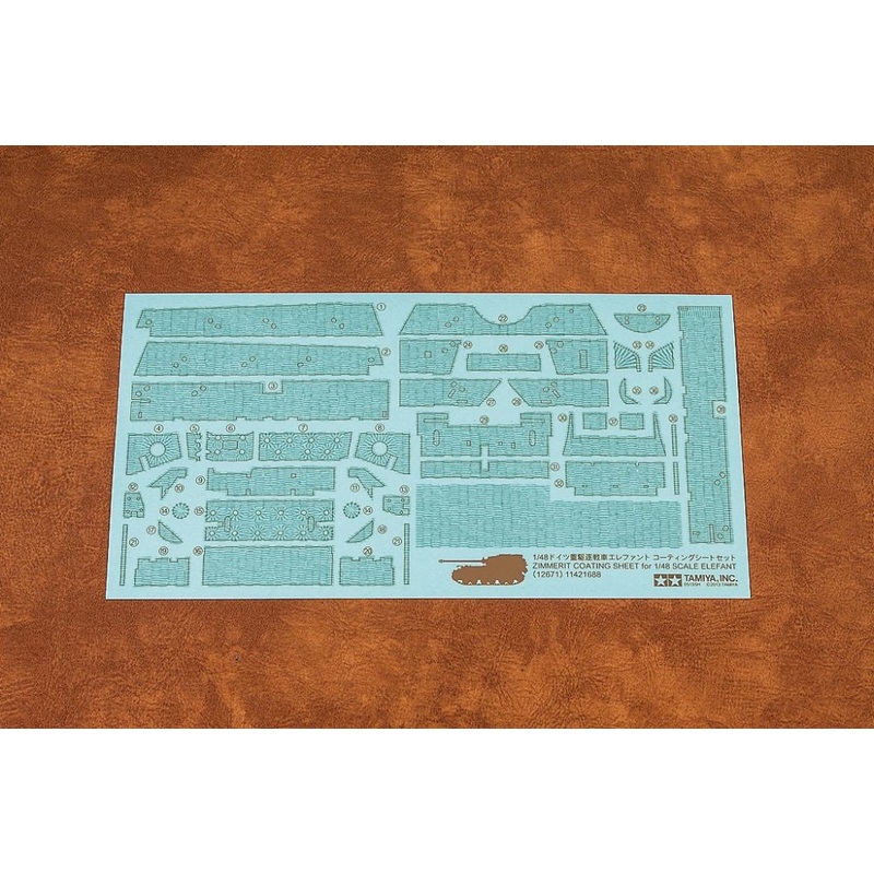Tamiya - 1/48 Elefant Zimmerit Sheet