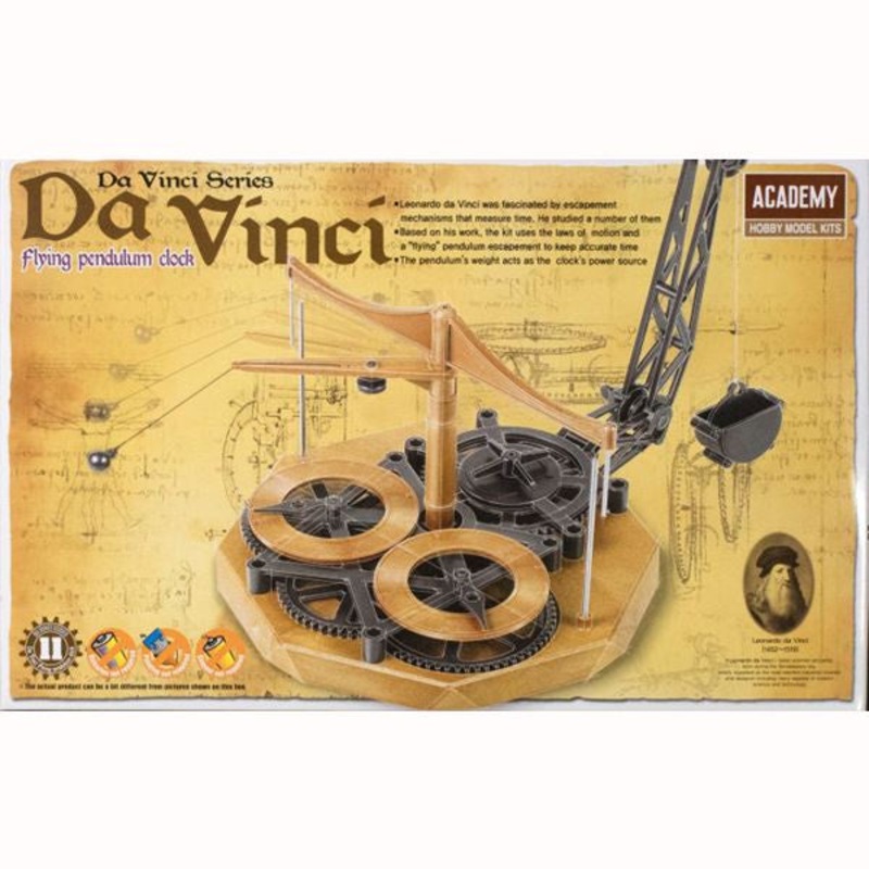 Academy - Davinci Flying Pend Clock