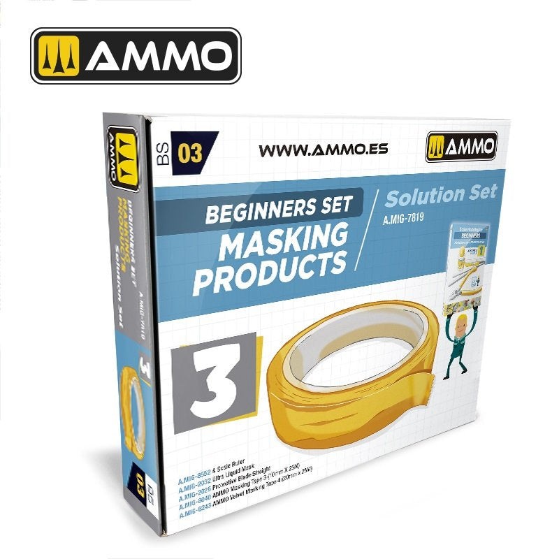 AMMO - 7819 Beginners Set - Masking Products