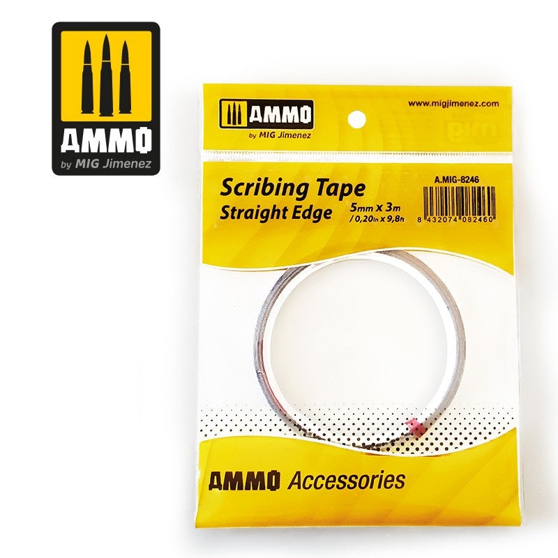 AMMO - Scribing Tape - Straight Edge (5mm x 3M)