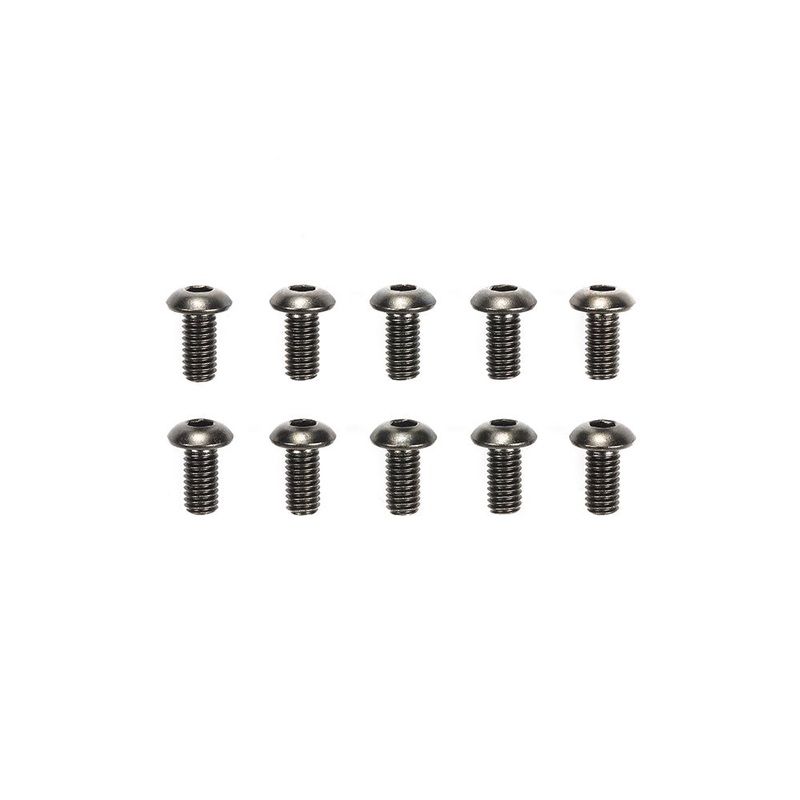 Tamiya - 3x6mm Steel Hex Head Screws (10)