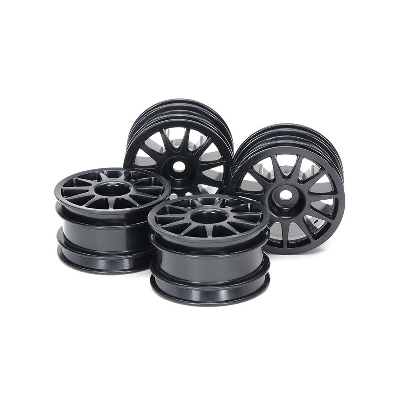 Tamiya - M-Chassis 11 Spoke Wheels (Black)