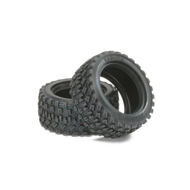 Tamiya - M-Chassis 60D Rally Block Tyre (2)