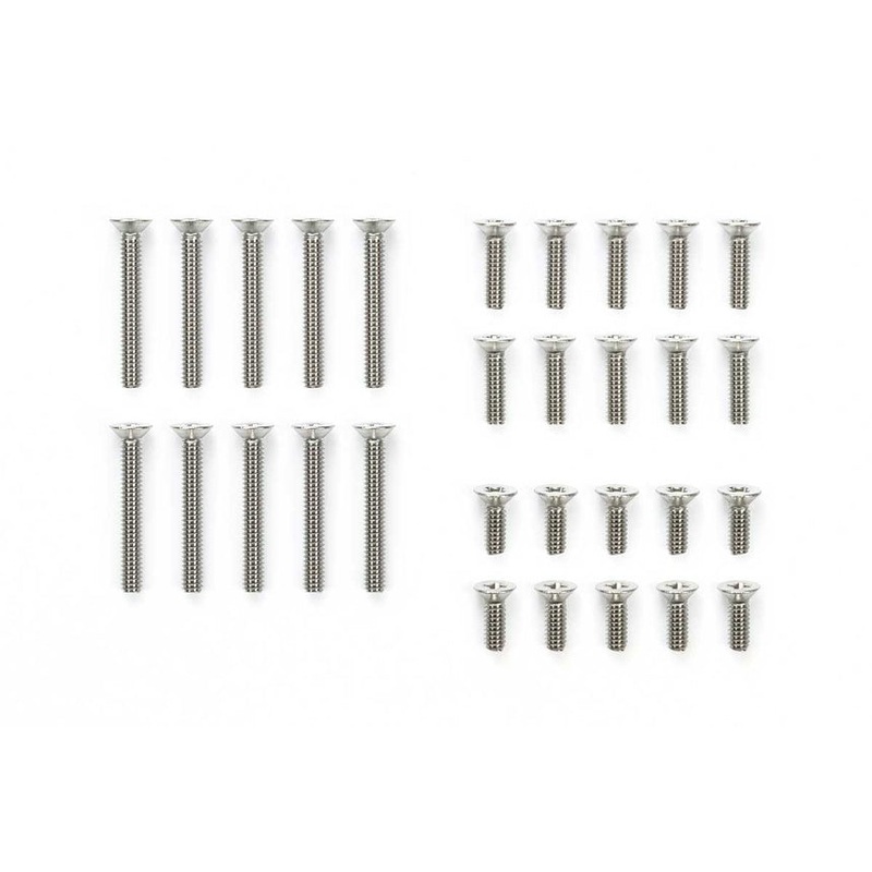 Tamiya - Stainless Steel Countersunk Screw Set (6/8/15mm)