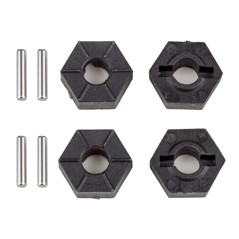 Team Associated - Rival MT10 Wheel Hexes 12mm
