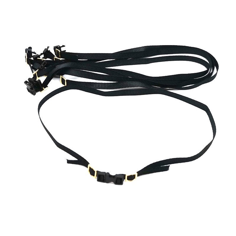 Details - Luggage Rack Straps Black Buckle