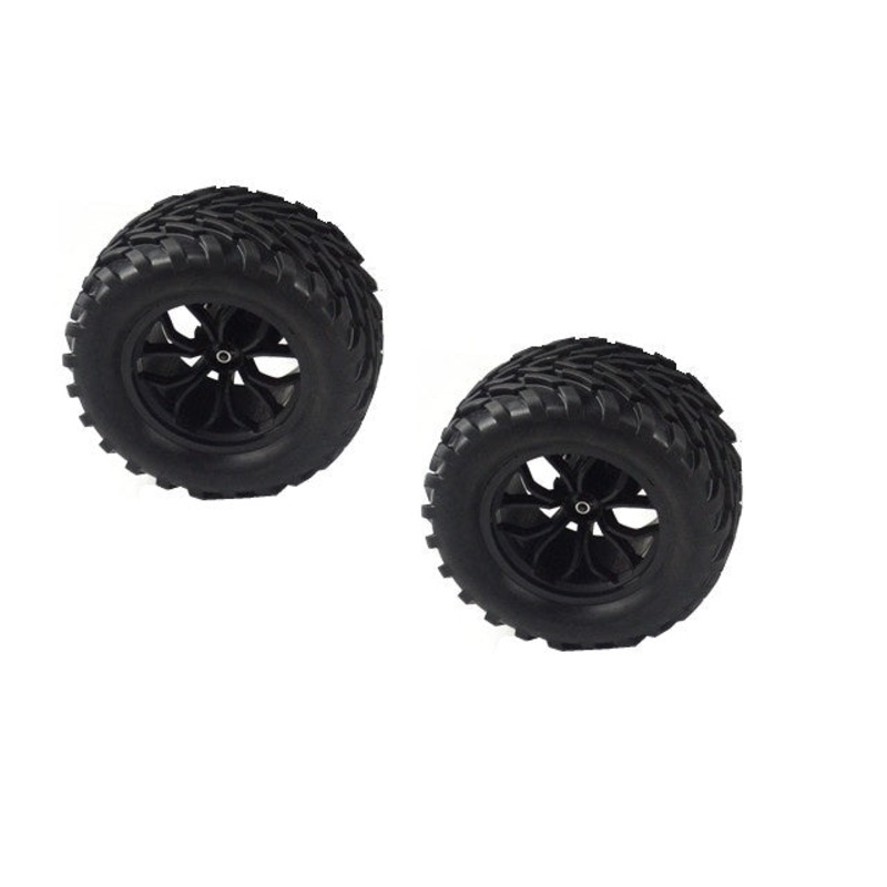 River Hobby - RH10589 Tyre & Wheel for Mega Truck (2)