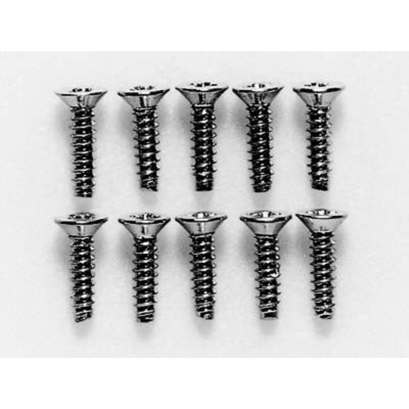 Tamiya - 2x8mm C/Sunk Tapping Screw 10p