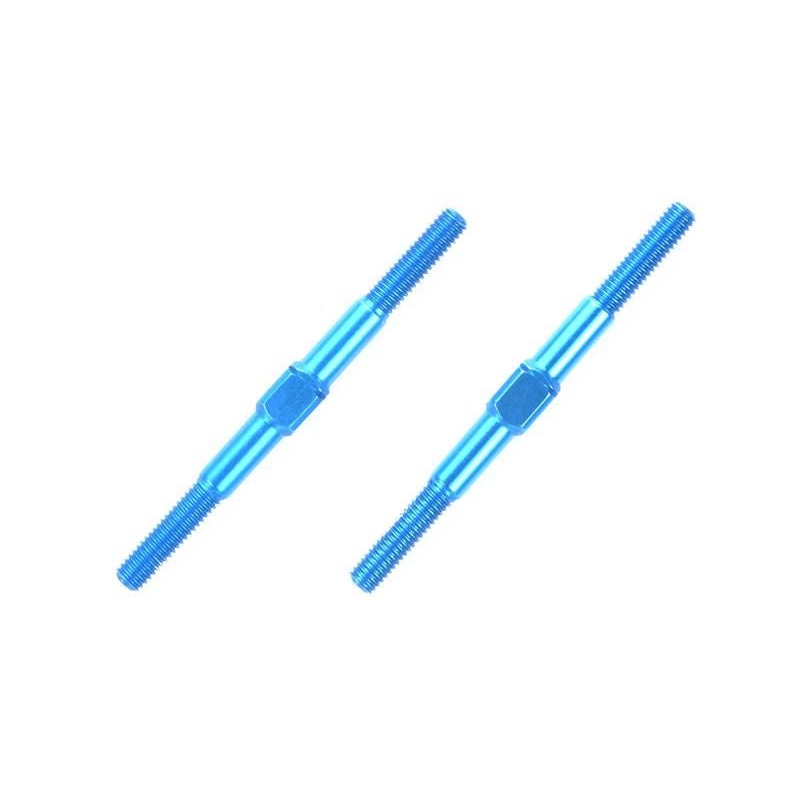 Tamiya - 3x42mm Alu. Turnbuckle Shaft (2)