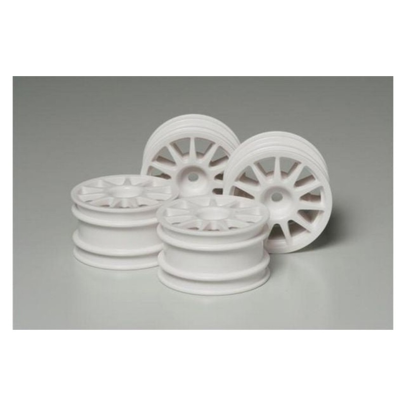 Tamiya - M-Chassis 11-Spoke White Wheels for Swift (4)