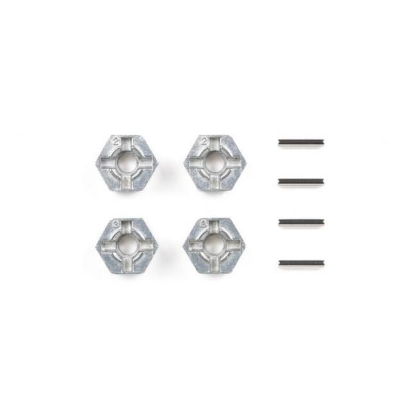 Tamiya - Pin Type Wheel Hub Adapter 4pcs