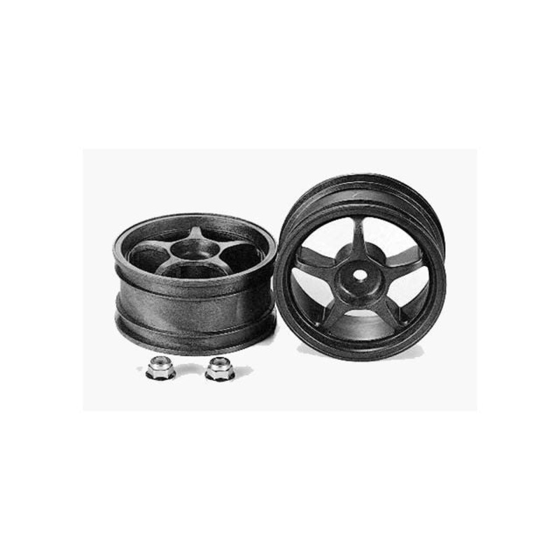 Tamiya - Re-Inf 1-Piece Spoke Wheel 1pr