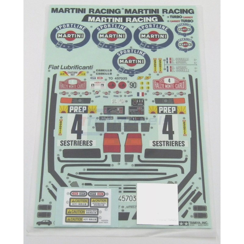 Tamiya - Sticker Bag for 58569 (Lancia Delta)