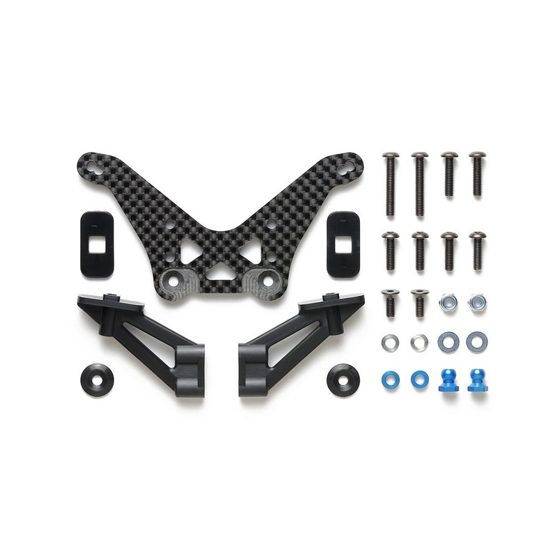 Tamiya - TD4/TD2 Rear Carbon Damper Stay