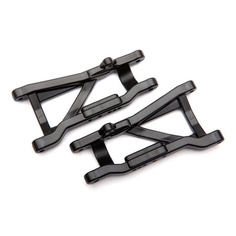 Traxxas - 2555X -Suspension Arms Rear Black Heavy Duty (2) (SL/RAP)