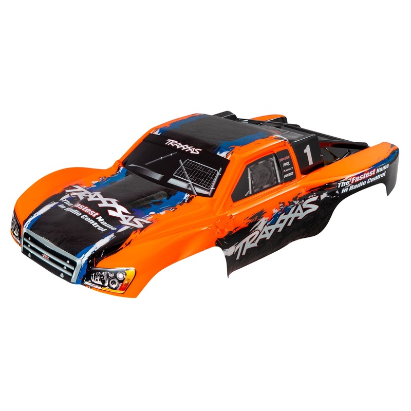 Traxxas - 5850 - Body for Slash 4x4 (Orange) (SL)