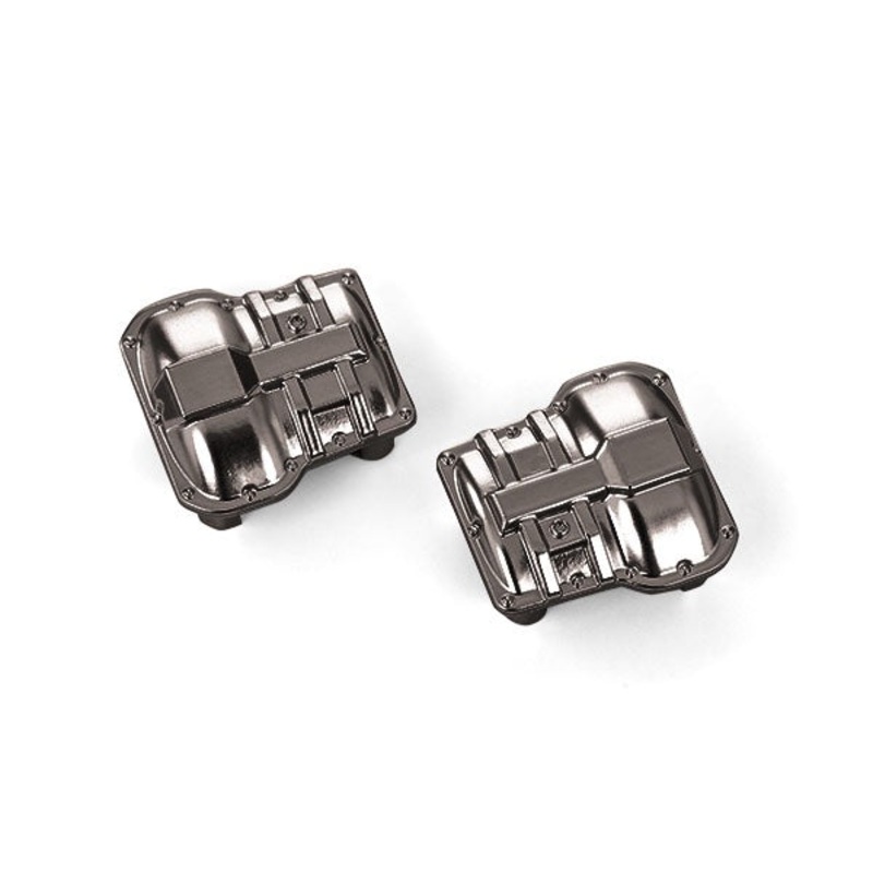 Traxxas - 9738 - BLKCR -Axle Cover (Black Chrome) (TRX-4M)