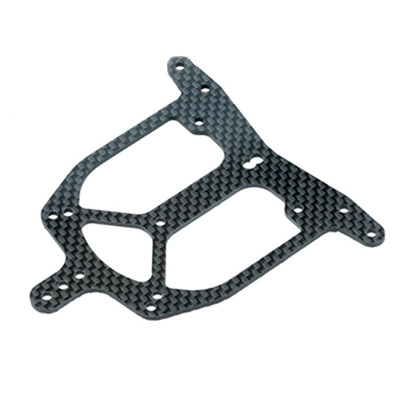 Carisma - Graphite 2mm Upper Deck V2 For Tamiya C-Pro C-Car F103S