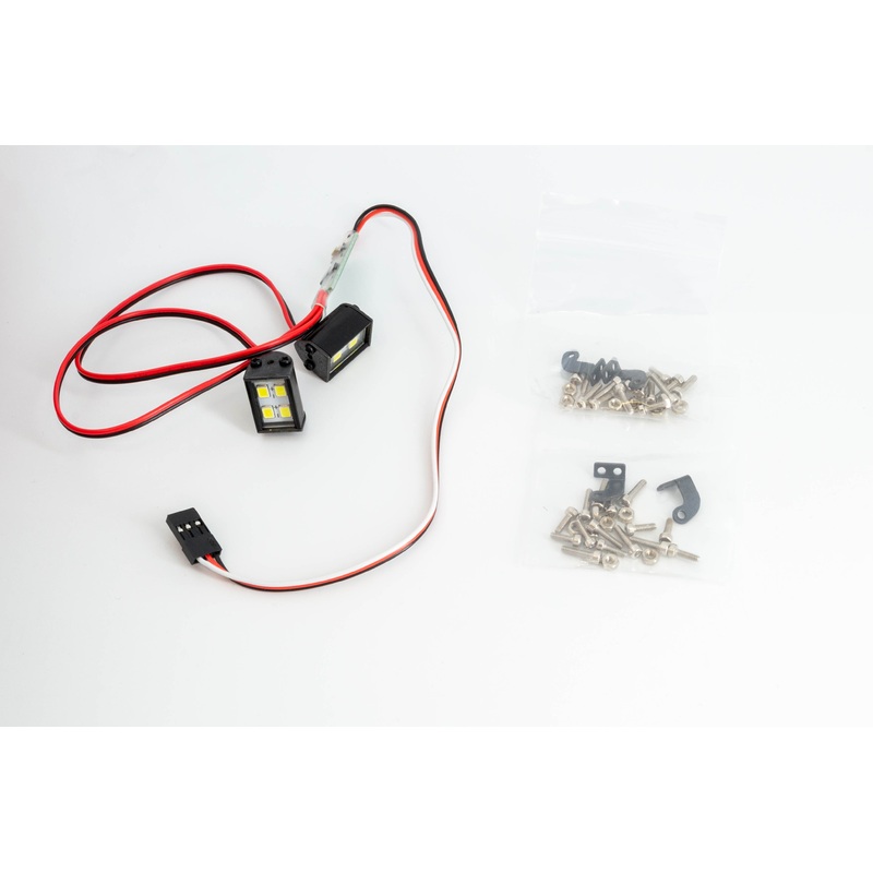 Details - Double Row 4 LED Spot Lights