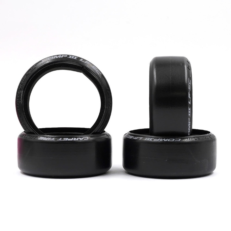 DS Racing - Competition Series III LF-5C Tire for 1/10 RC Drift (4 pcs)