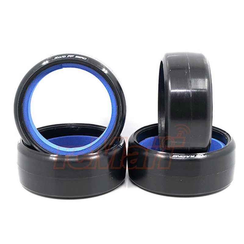 DS Racing - Competition Series RWD II FF Zero Tire for 1/10 Drift (4 pcs)