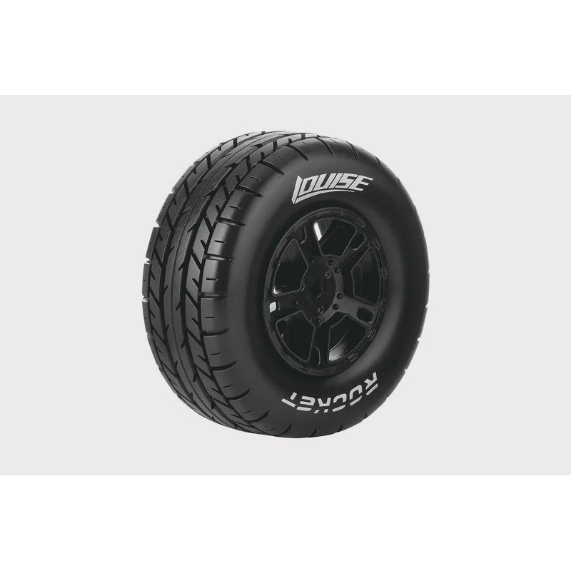Louise - SC-Rocket 1/10 Short Course Tire (Mounted) Soft / Removable Hex Rim (2)
