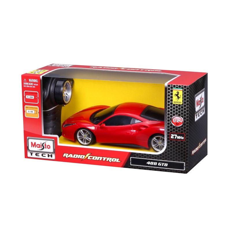 Maisto - 1/24 R/C Ferrari 488 GTB - 2.4Ghz