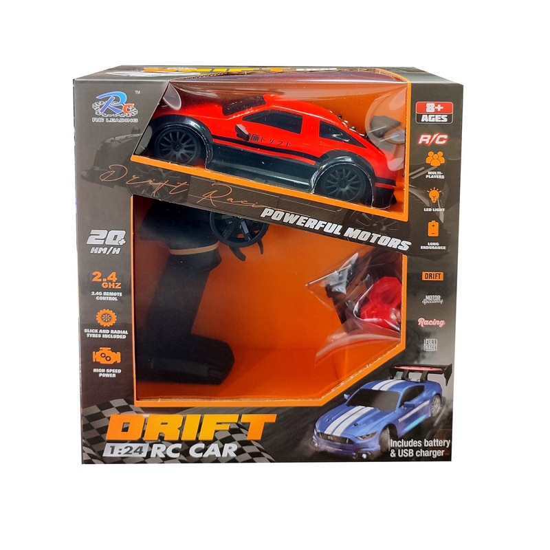 RC Leading - 1/24 R/C Drift Car (Assortment)