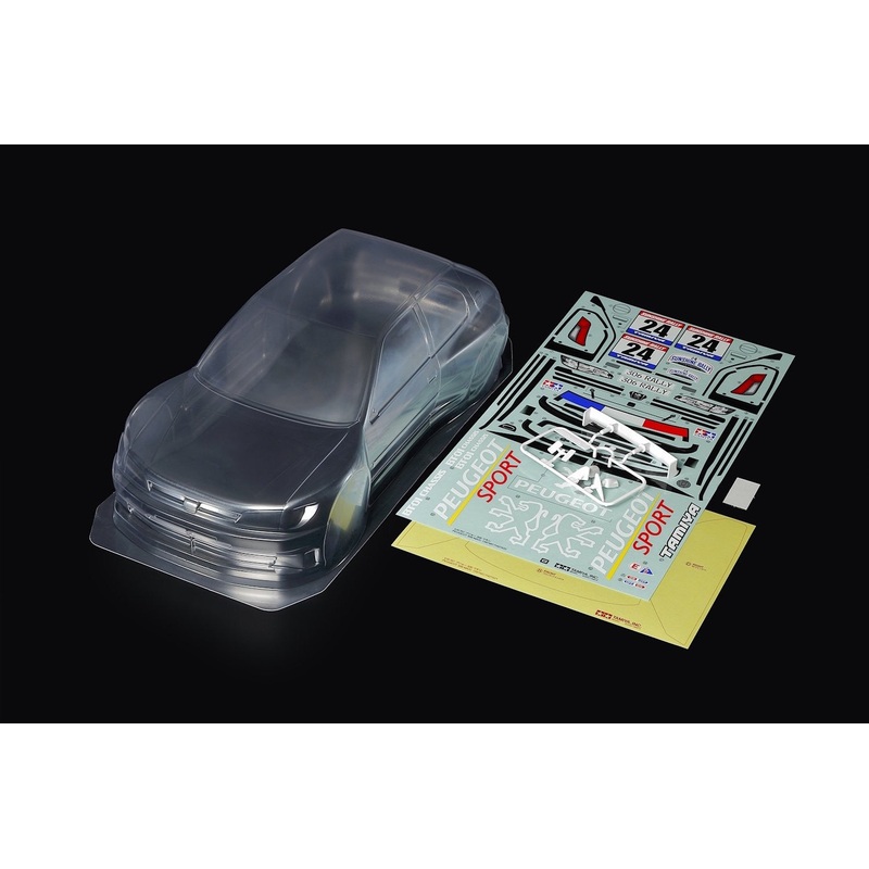 Tamiya - 51753 - Body Parts Set for Peugeot 306 Maxi