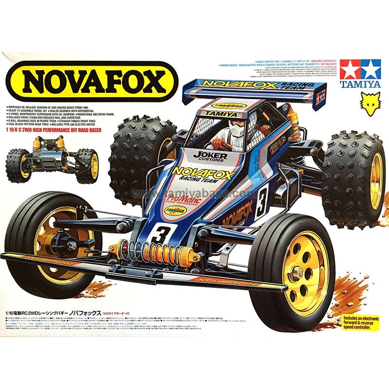 Tamiya - R/C Novafox Buggy 2WD (No ESC Incl.)