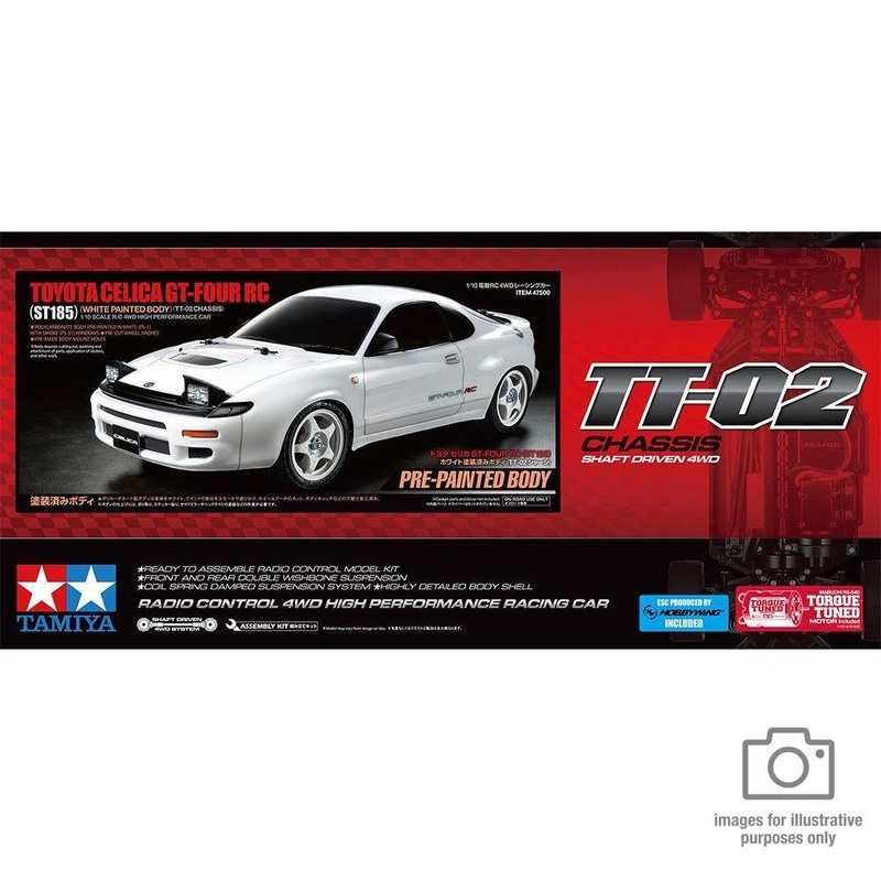 Tamiya - R/C Toyota Celica GT-Four w/ Painted Body (ST185) (TT02) (w/ ESC incl.)