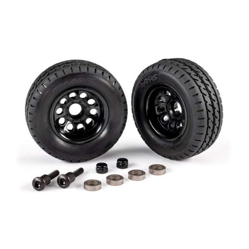 Traxxas - 9797 - Trailer Wheels & Tires (2) (TRX-4M)