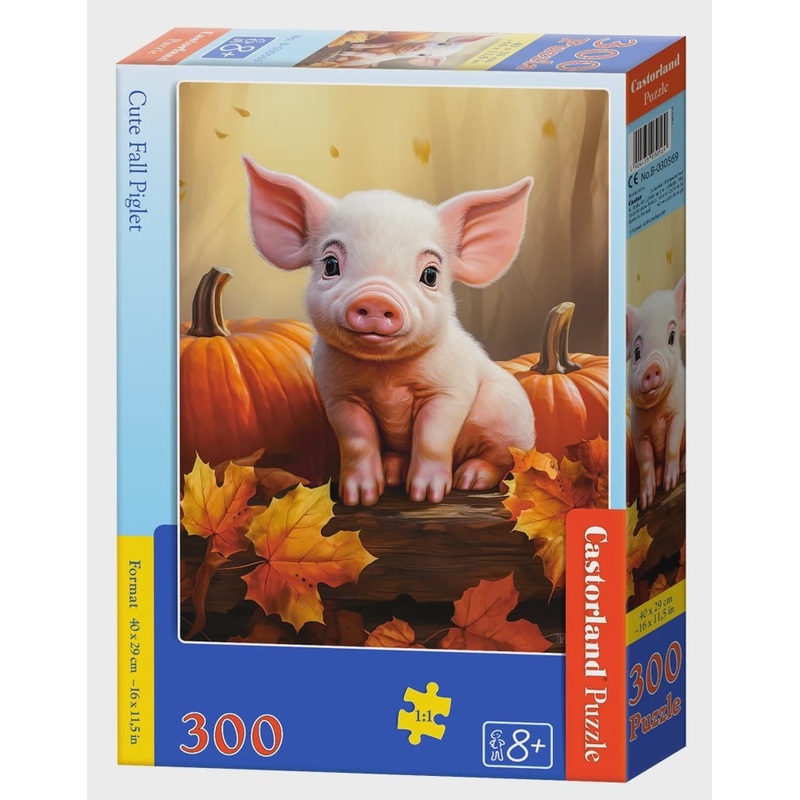 Castorland - Cute Fall Piglet (300pcs)