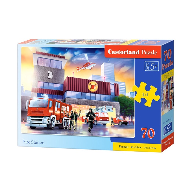 Castorland - Fire Station (70pcs)