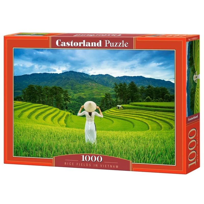 Castorland - Rice Fields in Vietnam (1000 pcs)
