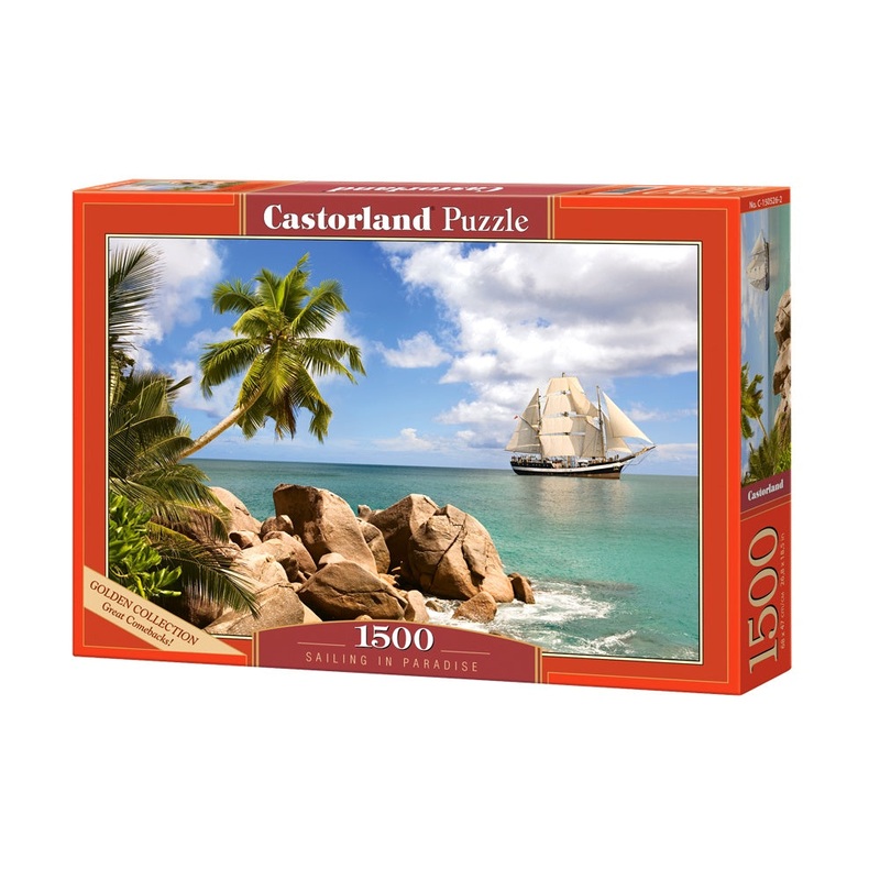 Castorland - Sailing in Paradise (1500pcs)