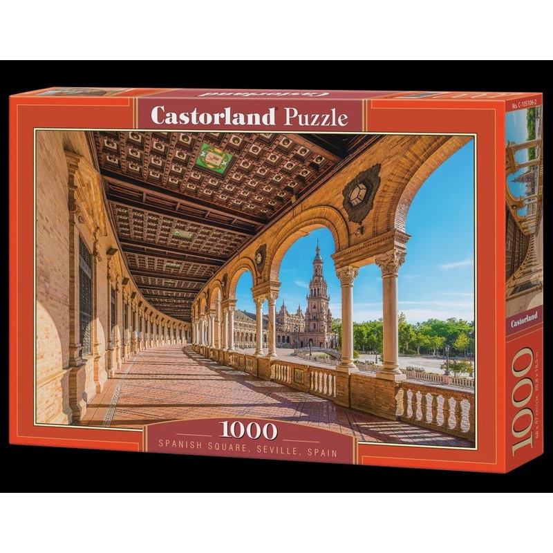 Castorland - Spanish Square - Seville - Spain (1000pcs)