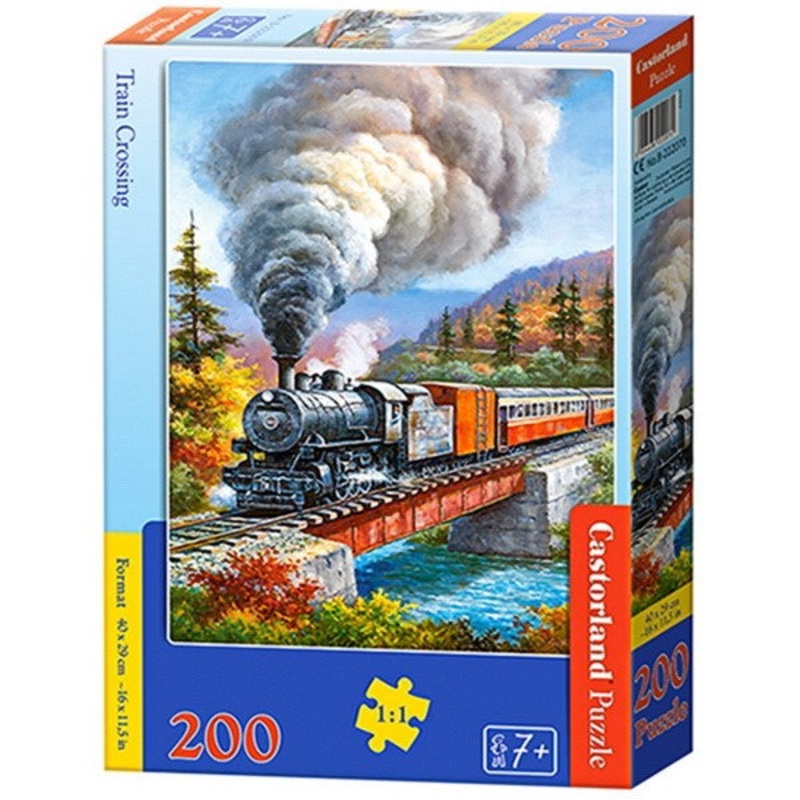 Castorland - Train Crossing (200pcs)