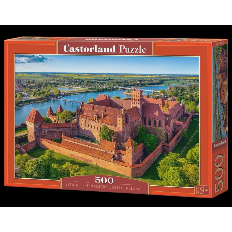 Castorland - View of the Malbork Castle - Poland (500pcs)
